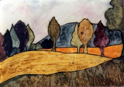 Art of hills and trees